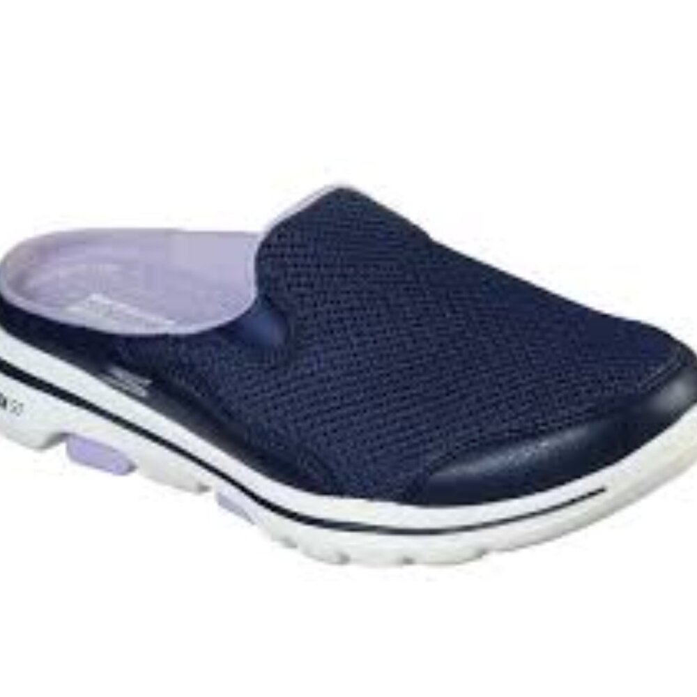 Skechers Women's Navy Ultra Go Walk 124023 Mesh Casual Walking Slipper‎ Size 9.5